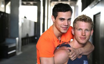 L’alchimie sexuelle parfaite entre un beau blond et un brun ténébreux