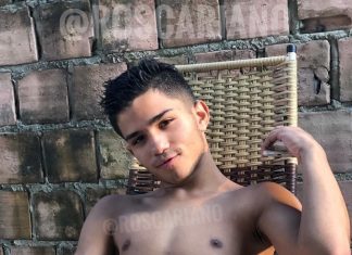 Roscariano : Le petit minet brésilien avec un énorme gourdin !