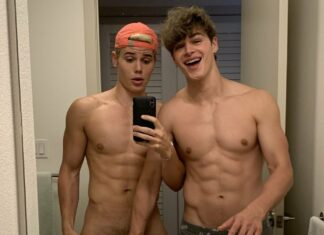 Pierre & Nick nus, le couple gay star de Tiktok (Nick Champa & Pierre Bouvier)