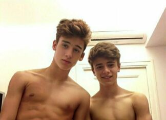 Groupe de beaux gosses