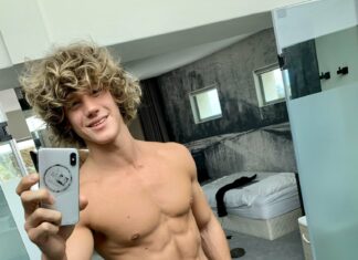 Jeunes mecs musclés