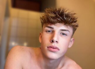 Nico, beau gosse Belge de 20 ans nu